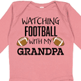 thumbnail image 4 of Inktastic Watching Football with My Grandpa Boys or Girls Long Sleeve Baby Bodysuit, 4 of 5