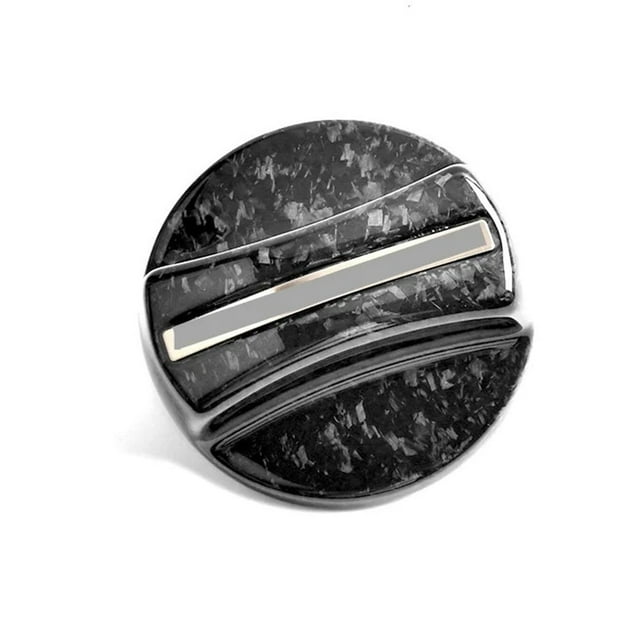 MPXBM Carbon Fiber Fuel Tank Cap, MP Dry Carbon Fuel Warning Cap, Fuel Tank Inner Cap Decoration Modification,Compatible For BMW