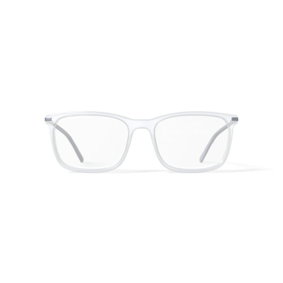 Calvin Klein Men's CK20510G Prescription Eyeglasses with Case, Crystal Grey