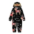 thumbnail image 2 of Nituyy Matching Family Pajamas Sets Christmas PJ's Sleepwear Printed Top with Plaid Bottom, 2 of 3