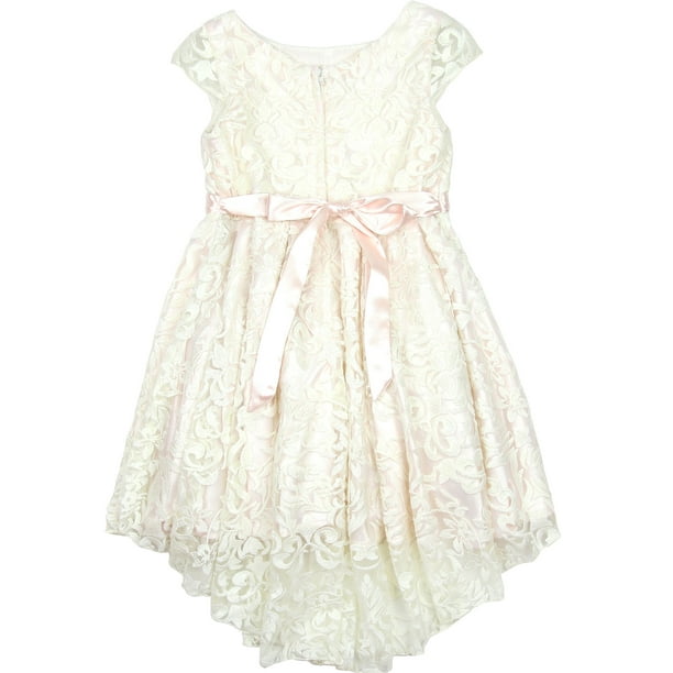 Biscotti Girls High low Dress Fairest of All Sizes 4 12 4