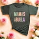 thumbnail image 3 of Playera Blusa Mujer Solo Las Mejores Mamás Ascienden a Abuela Regalo Tierno para Abuelas y Futuras Abuelas Color Verde Oliva Talla Mediana Marca Emil SaEs, 3 of 4