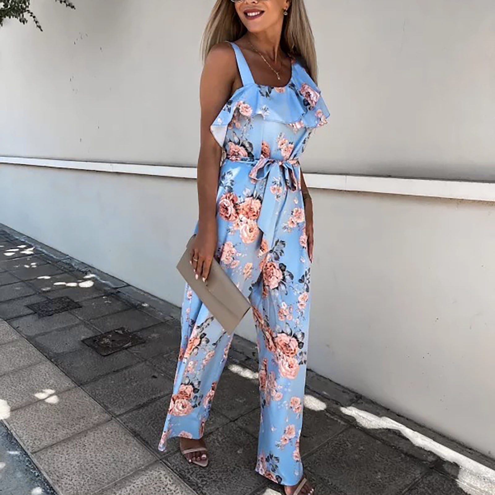 New Womens Sexy Solid Color Suit Sleeveless Vest with Bow Tie High Elastic  OnePiece Pants Jumpsuit  China Plus Size and Plus Size Clothing price   MadeinChinacom