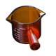 thumbnail image 4 of Glass Milk Jar Wooden Handle Coffee Container Milk Cup Milk Container with Scale, 4 of 4