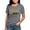 Graphite Gray, variant on CafePress - Proud Aunt Of A Soldier Black And Gold T Shirt - Womens Tri-blend T-Shirt