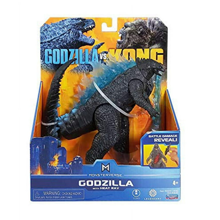  MonsterVerse Godzilla vs Kong 6 HK Battle Godzilla w/Heat  Ray,Multicolor,MNG12000 : Video Games