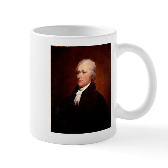 CafePress - Alexander Hamilton Mug - 11 oz Ceramic Mug - Novelty Coffee Tea Cup
