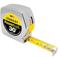 thumbnail image 5 of Cinta métrica Stanley PowerLock de 30 pies/9 m con gancho Tru-Zero, 5 of 5