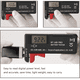 thumbnail image 5 of Kenally Probador de capacidad de batería, equipo indicador, baterías AA AAA C D, dispositivo comprobador de voltios Digital Universal, Artesanía, 5 of 6
