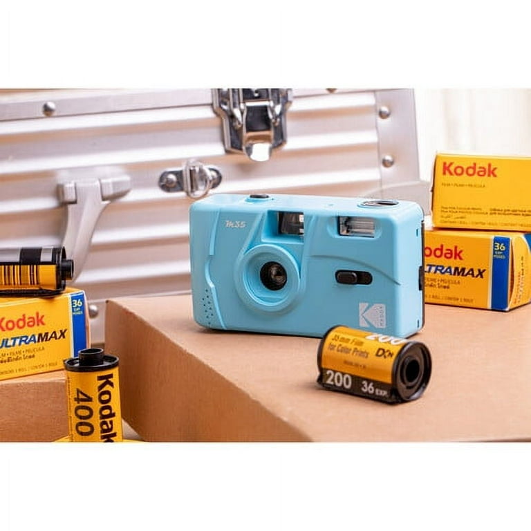 Kodak M35 35mm Film Camera (Yellow) - Focus Free, Reusable, Built in Flash,  Easy to Use