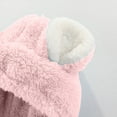 thumbnail image 6 of Spring 3-12 Months Newborn Baby Boy Girl Snowsuit Romper Infant One Piece Fleece, Baby Hooded Sherpa Jumpsuit Bear Ears Hooded Snowsuit ,Zipper Long Sleeve Fleece Romper Winter Outfits, 6 of 6