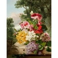 thumbnail image 2 of John Wainwright 12x14 Gold Ornate Wood Frame and Double Matted Museum Art Print Titled - Floral Still Life (1865), 2 of 4
