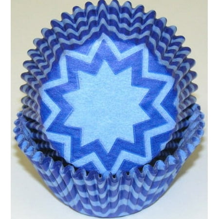 

Blue and Blue Cupcake Liners - Baking Cups -50pack