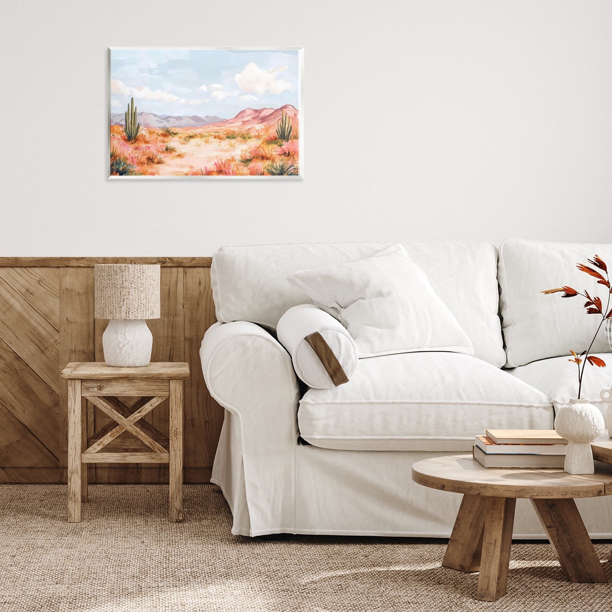 Stupell Industries Pastel Desert Dream Sunset Wall Plaque Art, design by Creative Studio