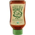 Naked Wild Honey Honey, Raw, Cream (12 oz) - Instacart