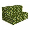 thumbnail image 1 of Yellow and Green Foldable Mattress, Vintage Hexagons, 74.8" x 35.4", Green Yellow Green, by Ambesonne, 1 of 6