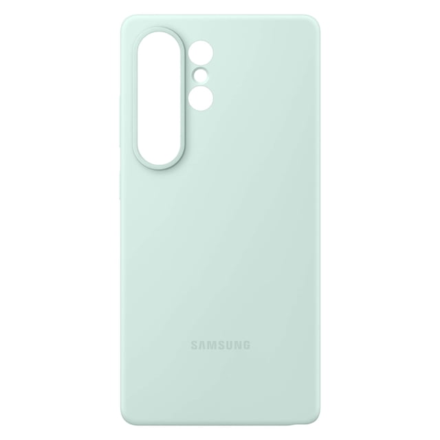 Funda de silicona color menta para Samsung Galaxy S25 Ultra