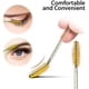 thumbnail image 4 of 50 pz. Cepillos desechables con purpurina para cejas y pestañas, cepillos cosméticos para maquillaje con mango de cristal, 4 of 6