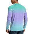 thumbnail image 7 of Men's UPF 50+ Sun Shirts Long Sleeve UV Protection Water Rash Guard Lightweight Cooling Fishing Shirts 2026,XL,Purple, 7 of 7