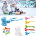 thumbnail image 3 of Dinosaur Snowball Maker Clip Maker Animal Shaped Snow Sand Mold Tool Winter Kids 2PCS, 3 of 4