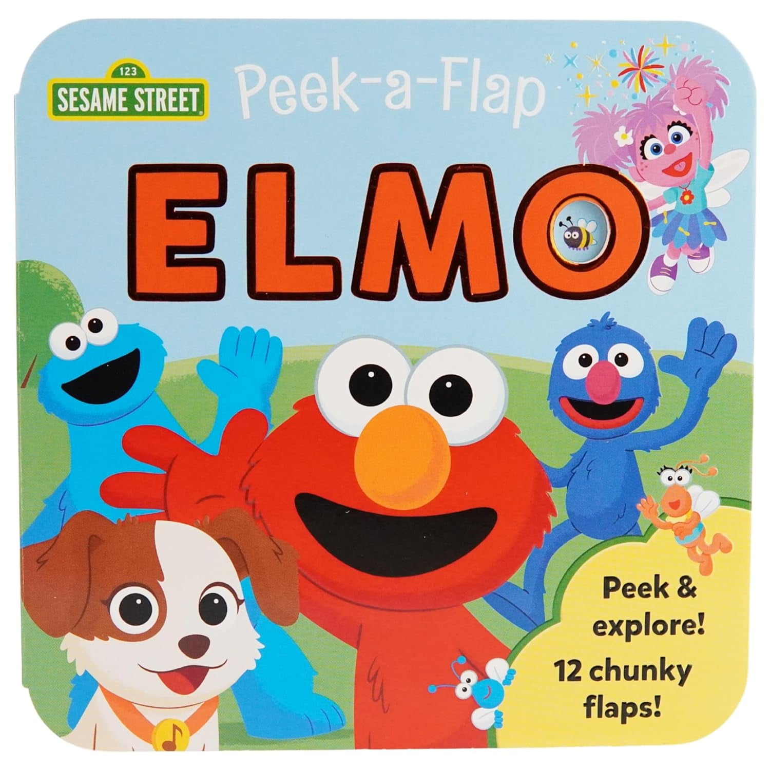 New and Trending: Peek-A-Flap: Sesame Street Elmo by Barry Goldberg (Board book)