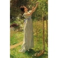 thumbnail image 2 of Max Volkhart 13x18 Black Ornate Wood Framed Double Matted Museum Art Print Titled - The Scent of Roses, 2 of 5