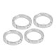 thumbnail image 5 of Anillos De Resorte De Metal 10 Piezas Clip De Presión Redondo DIY De Diamantes De Imitación, 5 of 7