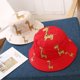 thumbnail image 4 of Gorro de pescador para bebé, gorro de lavabo para primavera y otoño para niños y niñas, gorro de sol con jirafa de dibujos animados, gorro de sol súper lindo para niños, 4 of 6