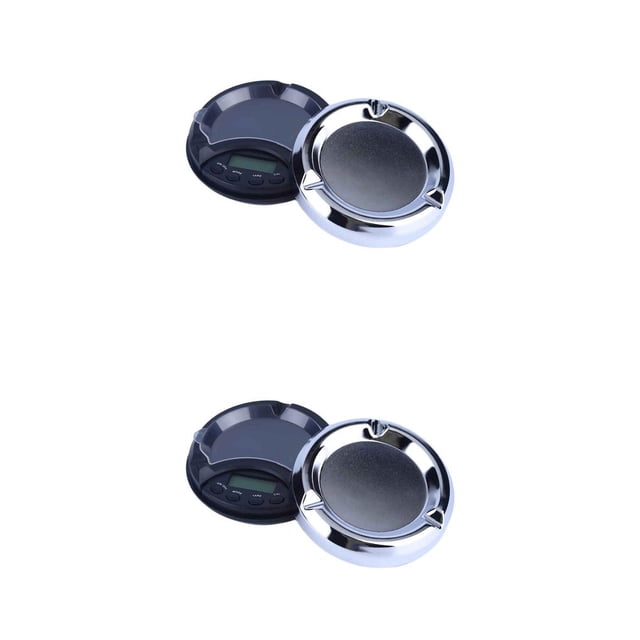 Naiovety 0.01g Precision Pocket Scale Small Jewelry Automatic Weighing Gems Power Stones Scale Convenient off for Drugs Herbs Reloading Como se muestra 2Conjunto