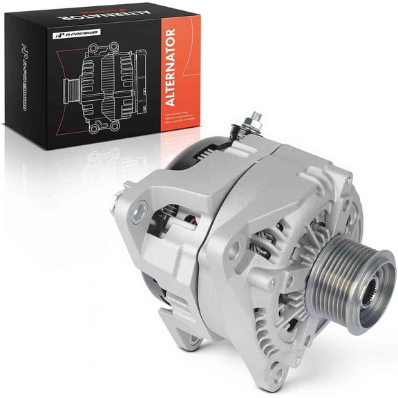 A-Premium Alternator Compatible with Ram 2500 2013-2022, 3500 4500 5500 2011-2022, L6 6.7L Turbocharged, 12V 220A CW 8-Groove Clutch Pulley, Replace# 421000-7001, 4801313AC