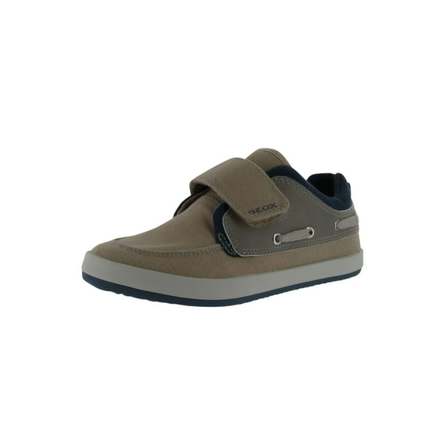 Geox - Geox Boys' Kiwi Sneaker, Sand/Navy, 34 Walmart.com -