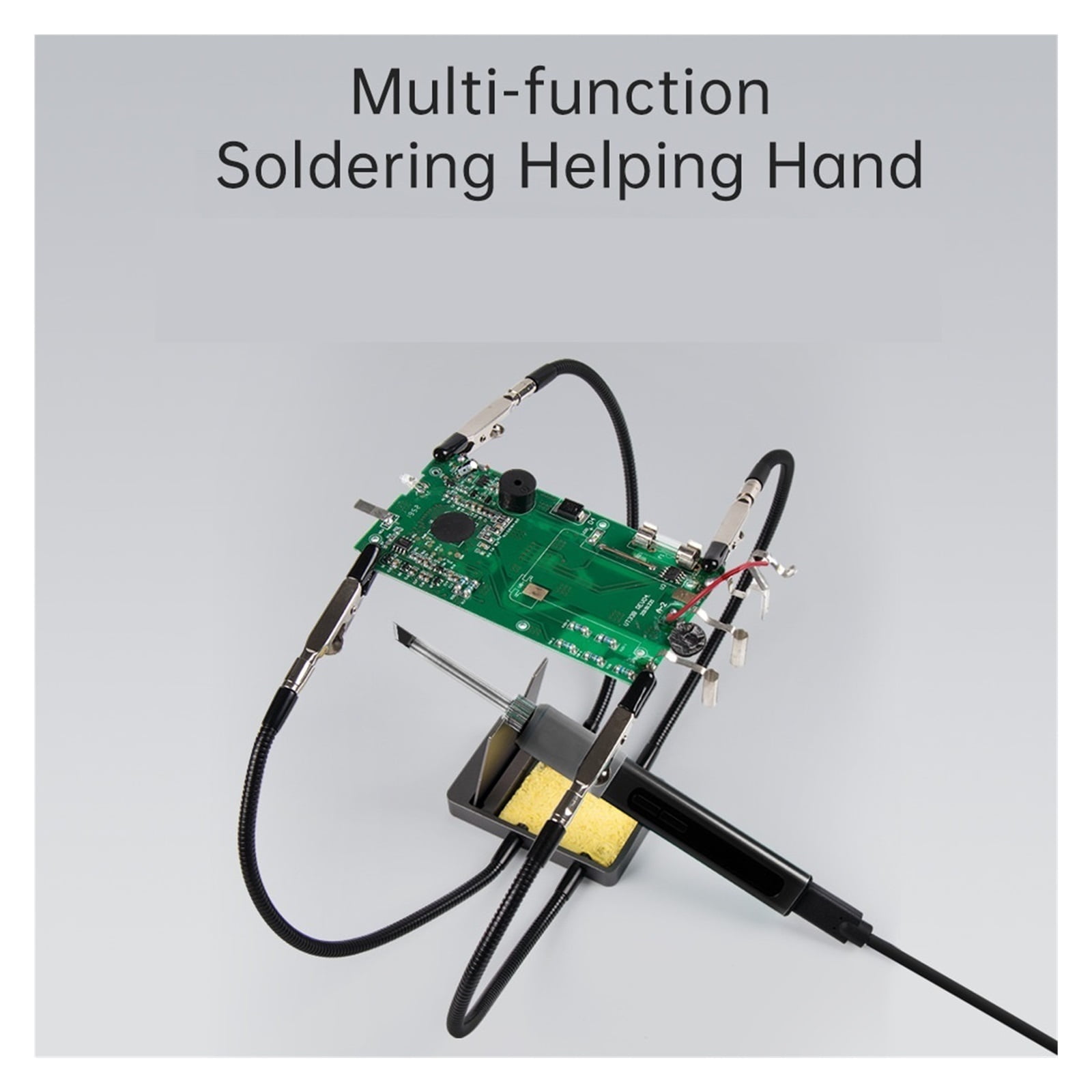 Smart Electric Soldering Iron Kit,Heat Welding Repair Tools,65W Portable Rework Station Tips Welder Temperature Adjustable ,High Temperature Resistant