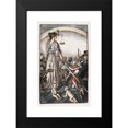 thumbnail image 2 of Edmund Joseph Sullivan 17x24 Black Modern Framed Museum Art Print Titled - The Reign of Justice (1917), 2 of 5