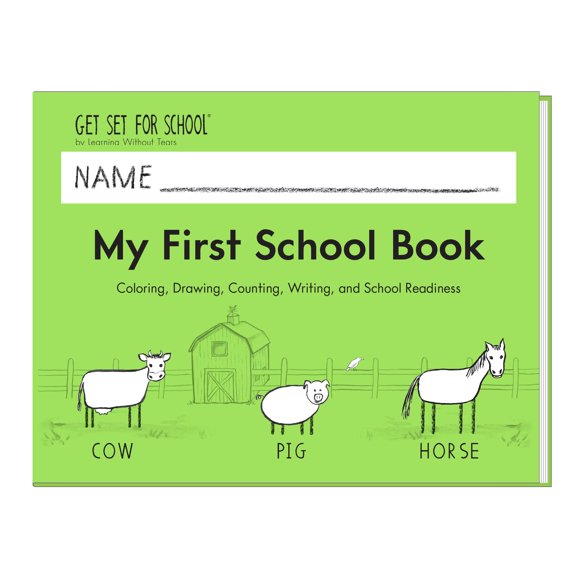 Cuaderno de actividades de escritura a mano My First School Book