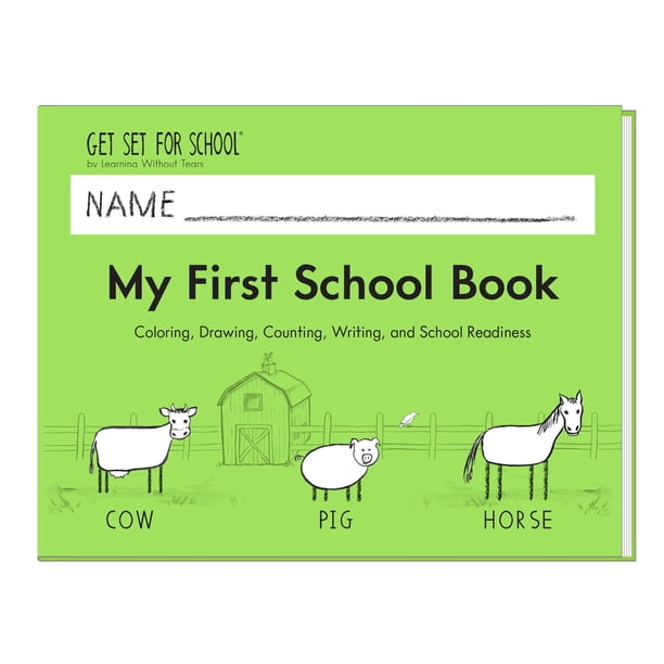 Cuaderno de actividades de escritura a mano My First School Book