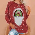 thumbnail image 1 of Sudadera De Manga Larga Con Estampado De Feliz Navidad Y Teñido Anudado (4Xl) Likrtyny Arte Deco, 1 of 2