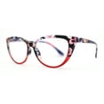 thumbnail image 4 of Cat Eye Black, Floral [2 pair] Blue Light Filtering Magnifying Reading Glasses +1.0, 4 of 4