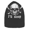 thumbnail image 2 of joogoo Skull on Black Beanie Hats Men Women Cuffed Skull Cap Winter Warm Knit Thick Beanies, 2 of 7