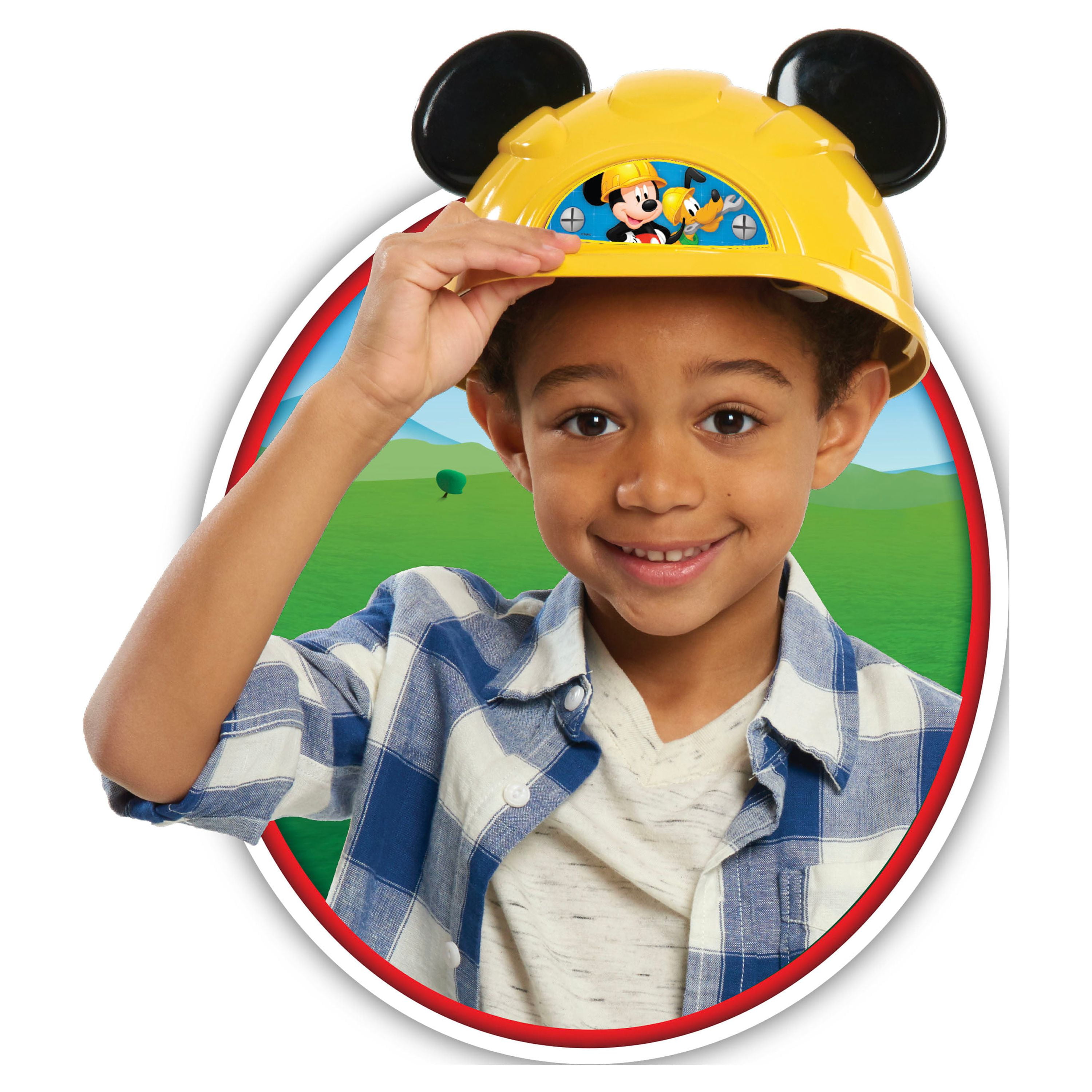 Disney Junior Mickey Mouse Handy Helper Tool Bucket, 25-pieces, Kids Toys for Ages 3 up