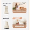thumbnail image 5 of Dog Clippers for Grooming – 4-in-1 Quiet Electric USB Rechargeable Pet Grooming Kit with Grinder – Paw & Claw Trimming for Puppies, Dachshund & Small Breeds, Indoor Home Use, 5 of 9