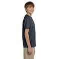 thumbnail image 2 of The Gildan Youth Ultra Cotton 6 oz T-Shirt - CHARCOAL - S, 2 of 3