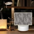 thumbnail image 6 of Fotbe Black White Stripes Pattern Acrylic Night Light Gift with 3 Color ModesTouch-Sensitive LED Lamp Perfect Gift for Mother's Day, Birthday, or Christmas, 6 of 9