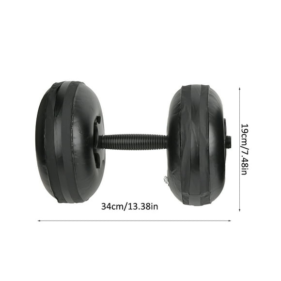 Peahefy WomanFitness Dumbbell,Woman Fitness Portable Water Filled Adjustable Dumbbells Weight 8-10kg Arm Muscle Training Domestic Yoga Shaping Equipment,Water Filled Dumbbell