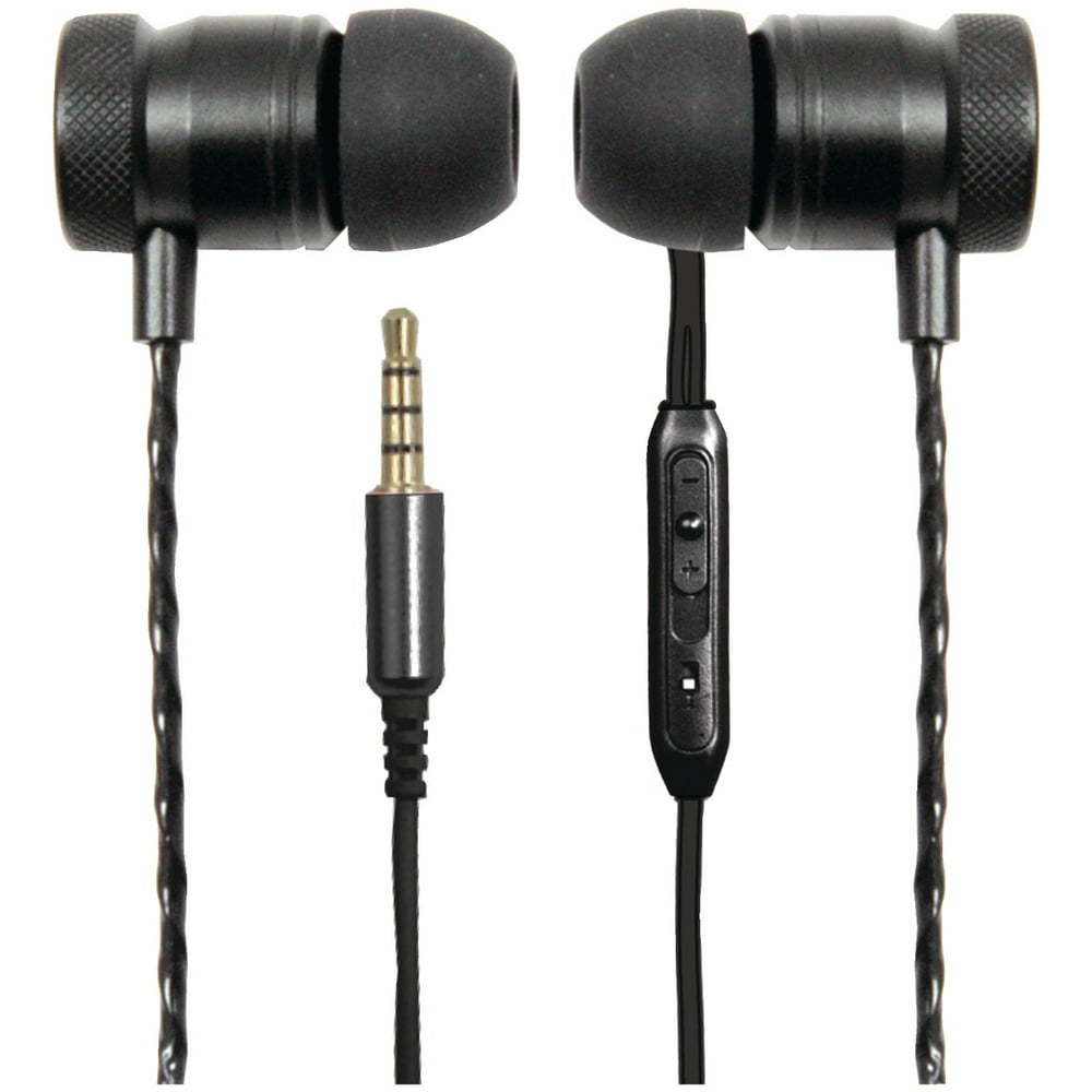 Billboard BB570 Stereo Earbuds with Microphone (Black)