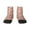2 Black-2, variant on Dachshund Couple Pattern Quarter Crew Socks,Toe Seamed Ankle Socks,Cotton Cushioned Breathable Athletic Crew Sports Socks