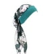 thumbnail image 2 of Sonducket Pañuelo para la cabeza para mujer, gorro de dormir preatado, práctico tocado con textura suave, cómodo, para la vida diaria Sombreros flores de color verde oscuro Sonducket AP009762-17, 2 of 6