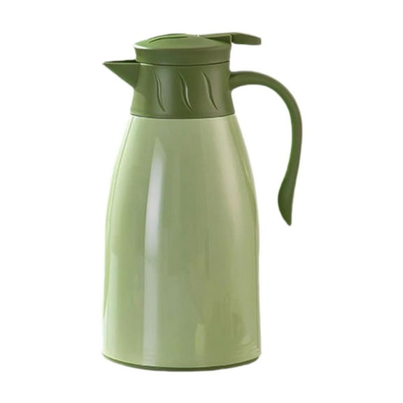 yotijay Vacuum Kettle Portable Dormitory Hot Water Bottle for Home Room Green