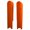 8398500001 KTM Orange, variant on Polisport  8398100001; Fork Protctrs- White Yz125+ 250/250F / Wr250/450F2005-07