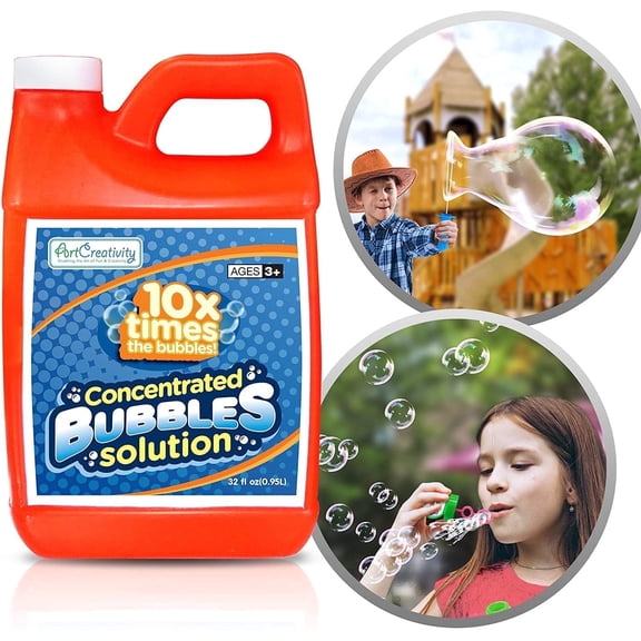 Gazillion Bubbles Super Solution, 4 Liter, Multi-color, Eco-friendly ...