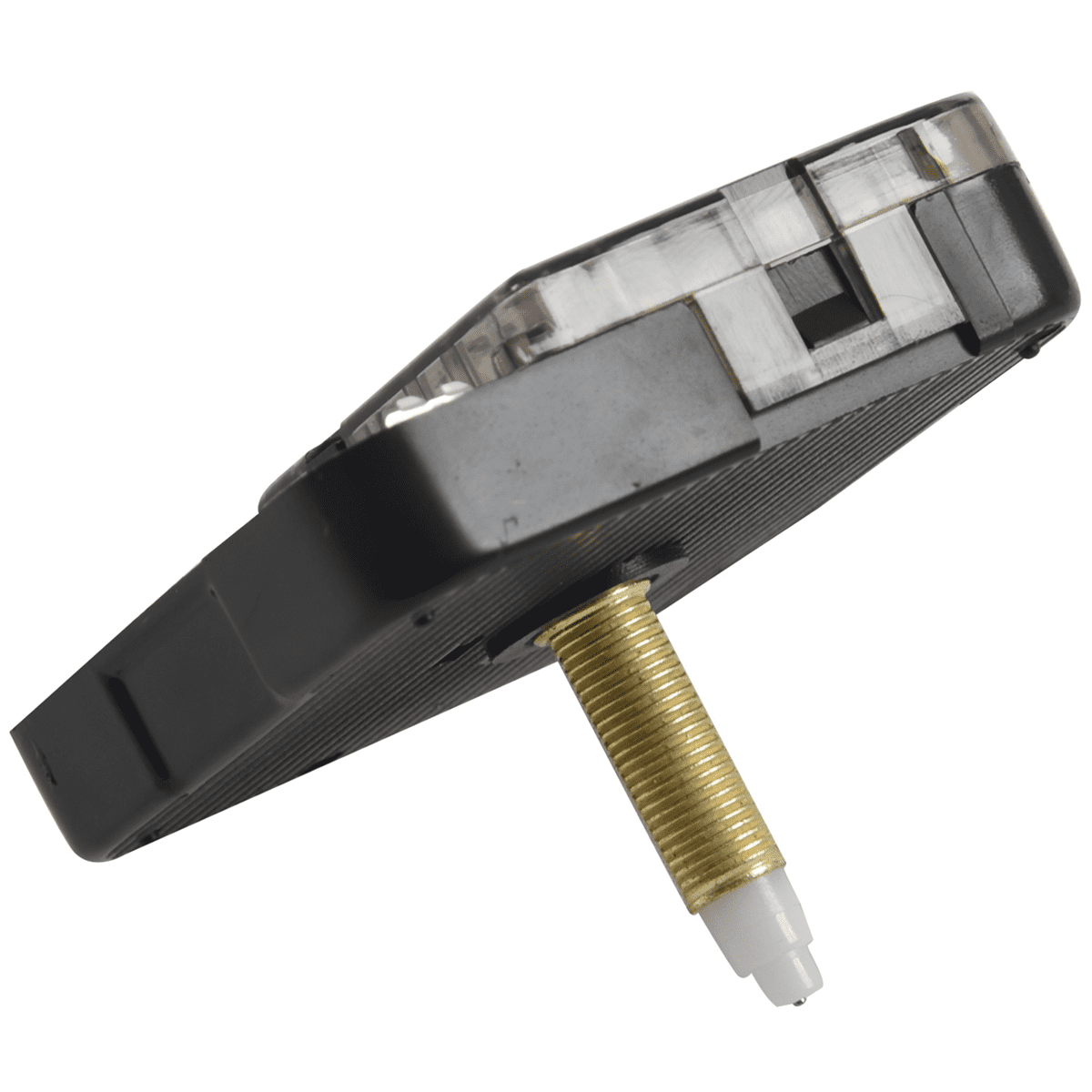 20X Long Spindle Clock Mechanism Movement, 3/ 5 Inch Maximum Dial Thickness, 1-1/ 10 Inch Total Shaft Length